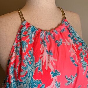 Lilly Pulitzer Cabana Halter Top Sz. XL